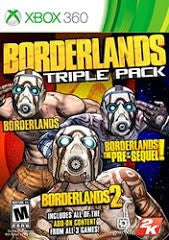 Borderlands Triple Pack - In-Box - Xbox 360