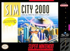 SimCity 2000 - Loose - Super Nintendo