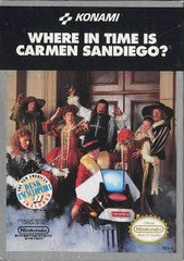 Where in Time is Carmen Sandiego - Loose - NES