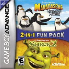 Madagascar and Shrek 2 - In-Box - GameBoy Advance