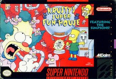 Krusty's Super Fun House - Loose - Super Nintendo