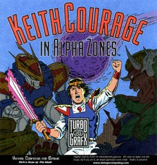 Keith Courage in Alpha Zones - Loose - TurboGrafx-16