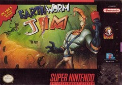 Earthworm Jim 1+2 [25th Anniversary Cow Edition] - Loose - Super Nintendo