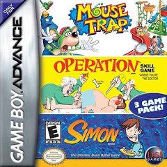 Mouse Trap / Operation / Simon - In-Box - GameBoy Advance