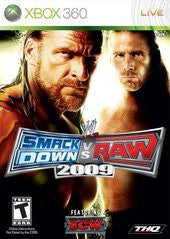 WWE Smackdown vs. Raw 2009 - In-Box - Xbox 360