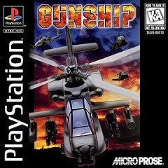 Gunship [Long Box] - Loose - Playstation