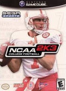 NCAA College Football 2K3 - In-Box - Gamecube
