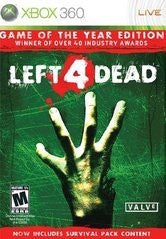 Left 4 Dead [Game of the Year Platinum Hits] - Loose - Xbox 360