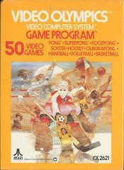 Video Olympics [Text # Side Label] - Complete - Atari 2600