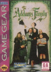 Addams Family - Loose - Sega Game Gear  Fair Game Video Games