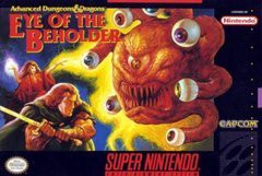 Advanced Dungeons & Dragons Eye of the Beholder - Complete - Super Nintendo  Fair Game Video Games