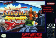 Aerobiz Supersonic - Complete - Super Nintendo  Fair Game Video Games