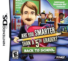 Are You Smarter Than A 5th Grader? Back to School - Complete - Nintendo DS  Fair Game Video Games