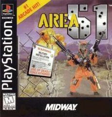 Area 51 - Complete - Playstation  Fair Game Video Games