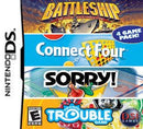 Battleship / Connect Four / Sorry / Trouble - Complete - Nintendo DS  Fair Game Video Games