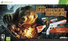 Cabela's Dangerous Hunts 2011 [Gun Bundle] - In-Box - Xbox 360  Fair Game Video Games