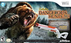 Cabela's Dangerous Hunts 2013 [Gun Bundle] - Complete - Wii  Fair Game Video Games