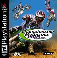 Championship Motocross 2001 - In-Box - Playstation  Fair Game Video Games