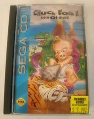 Chuck Rock II Son of Chuck - In-Box - Sega CD  Fair Game Video Games