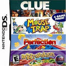 Clue/Mouse Trap/Perfection/Aggravation - In-Box - Nintendo DS  Fair Game Video Games