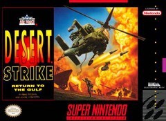 Desert Strike Return to the Gulf - Loose - Super Nintendo  Fair Game Video Games