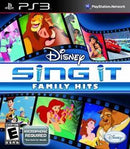 Disney Sing It: Family Hits - Complete - Playstation 3  Fair Game Video Games