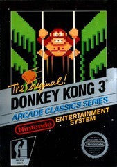 Donkey Kong 3 [5 Screw] - Loose - NES  Fair Game Video Games