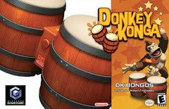 Donkey Konga w/ Bongo - Complete - Gamecube  Fair Game Video Games