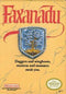 Faxanadu - Loose - NES  Fair Game Video Games