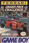 Ferrari Grand Prix Challenge - Complete - GameBoy  Fair Game Video Games