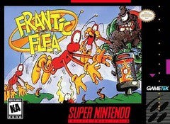 Frantic Flea - Complete - Super Nintendo  Fair Game Video Games