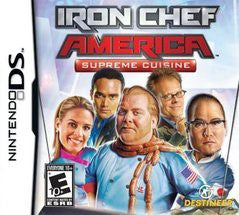 Iron Chef America Supreme Cuisine - In-Box - Nintendo DS  Fair Game Video Games