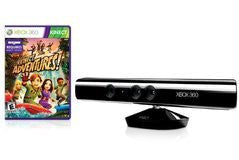 Kinect Sensor with Kinect Adventures - In-Box - Xbox 360  Fair Game Video Games