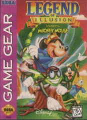 Legend of Illusion Starring Mickey Mouse - In-Box - Sega Game Gear  Fair Game Video Games