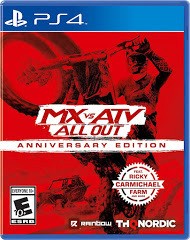 MX vs ATV All Out [Anniversary Edition] - Loose - Playstation 4  Fair Game Video Games