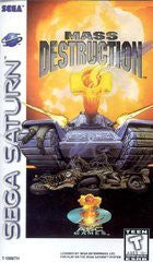 Mass Destruction - Complete - Sega Saturn  Fair Game Video Games