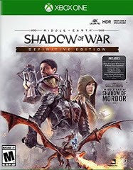 Middle Earth: Shadow Of War [Definitive Edition] - Complete - Xbox One  Fair Game Video Games