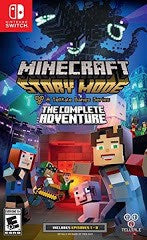 Minecraft: Story Mode Complete Adventure - Loose - Nintendo Switch  Fair Game Video Games