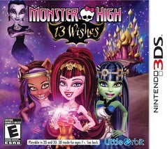 Monster High: 13 Wishes - Complete - Nintendo 3DS  Fair Game Video Games