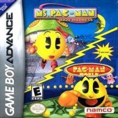 Ms. Pac-Man Maze Madness Pac-Man World - In-Box - GameBoy Advance  Fair Game Video Games