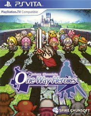 Mystery Chronicle One Way Heroics - In-Box - Playstation Vita  Fair Game Video Games