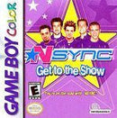 NSYNC Get to the Show - In-Box - GameBoy Color  Fair Game Video Games