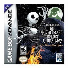 Nightmare Before Christmas: The Pumpkin King - In-Box - GameBoy Advance  Fair Game Video Games