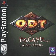 ODT Escape or Die Trying - Loose - Playstation  Fair Game Video Games