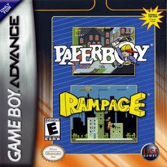 Paperboy & Rampage - Complete - GameBoy Advance  Fair Game Video Games