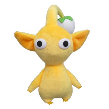 Pikmin Series Yellow Bud Plush, 6"  Fair Game Video Games