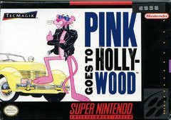 Pink Goes to Hollywood - In-Box - Super Nintendo  Fair Game Video Games