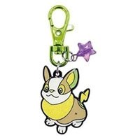 Pokemon Sparkling Metal Keychain - Yamper