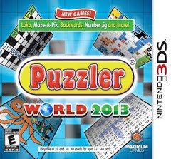 Puzzler World 2013 - Complete - Nintendo 3DS  Fair Game Video Games