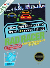 Rad Racer - Complete - NES  Fair Game Video Games